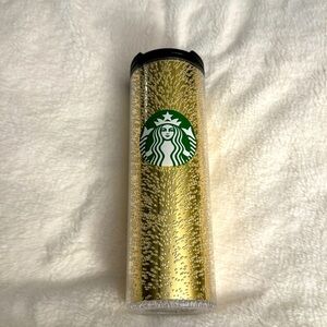 Starbucks Gold Iridescent Bubble Tumbler